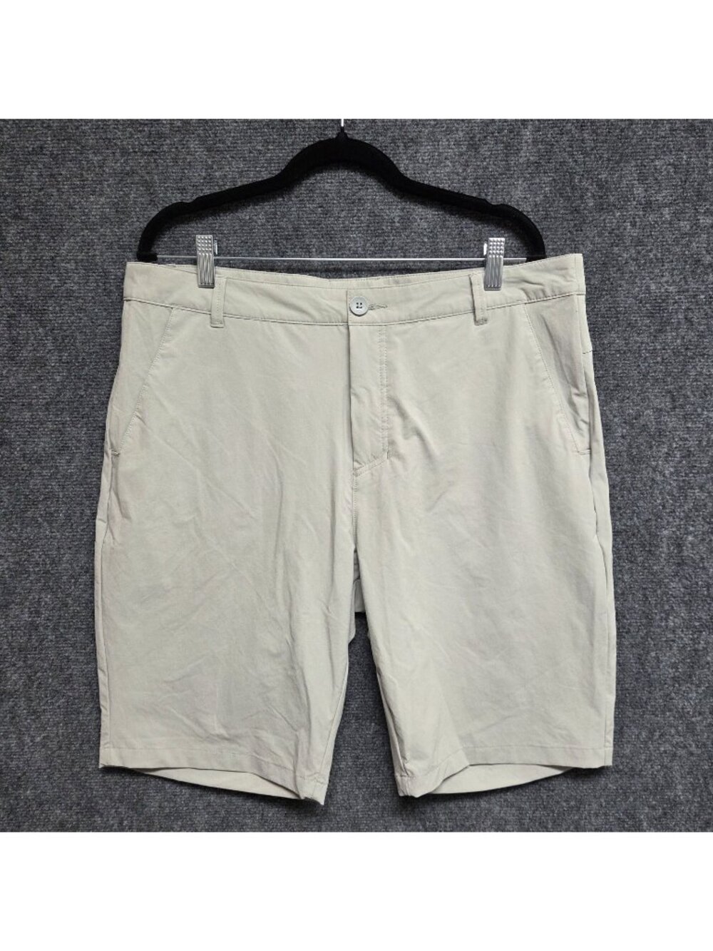 Oakley Shorts Mens 36 Stone Grey Take Pro Short 3.0 Golf Lightweight Stretch